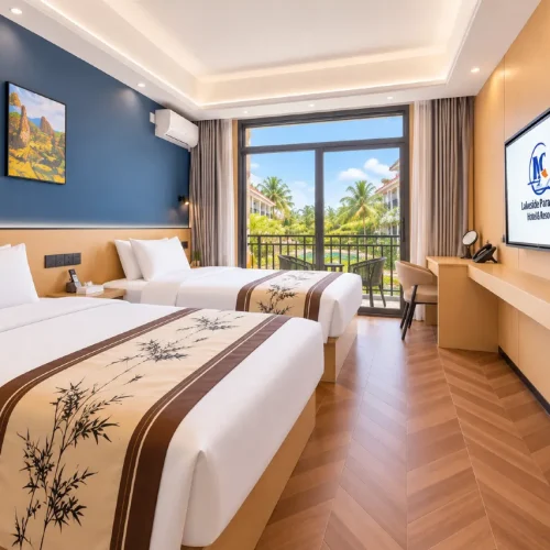 Family with Direct Access to the Pool