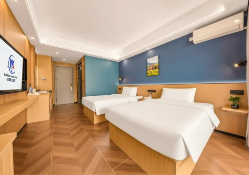 Twin Room with Balcony and Pool View